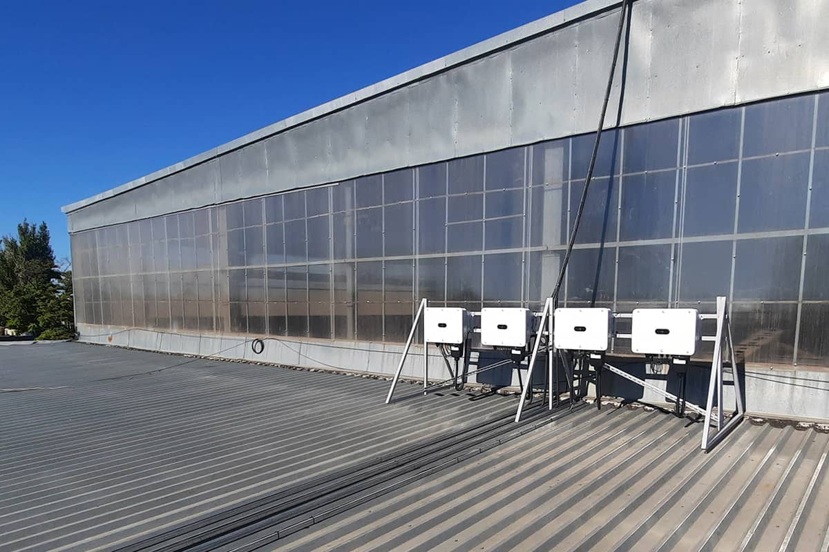 Інверторне обладнання сонячної станції для заводу металоконструкцій (ОЗМК), м. Одеса