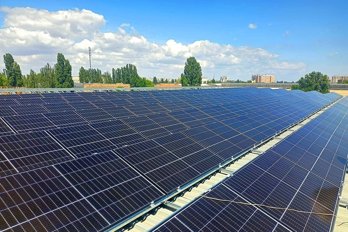 Сонячна електростанція для заводу металоконструкцій (ОЗМК), м. Одеса