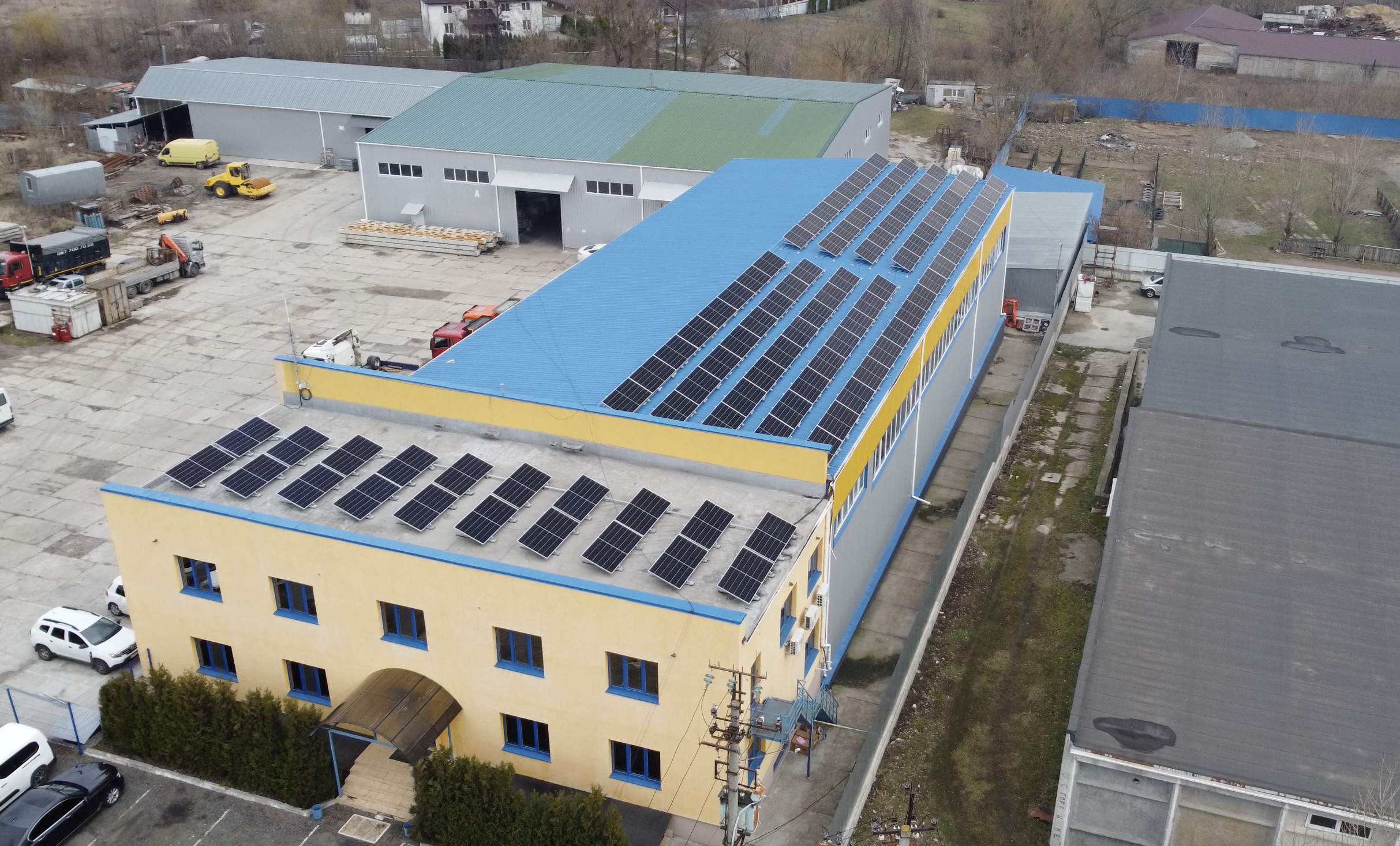 Солнечная электростанция для компании Бест Сити Ком в Киеве