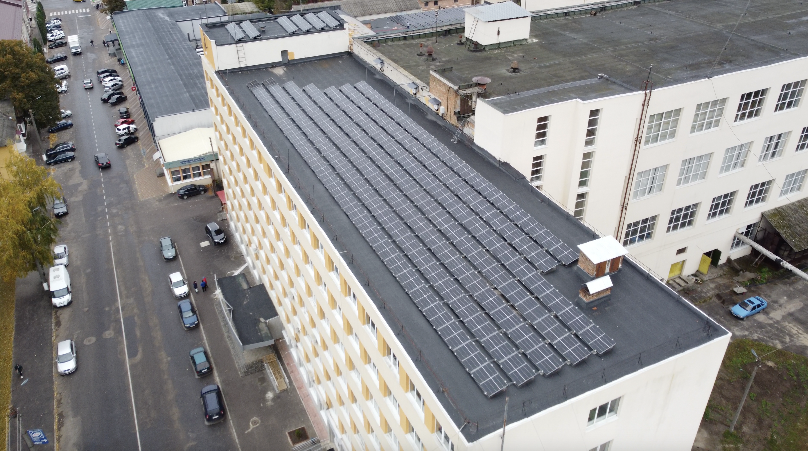 Сетевая СЭС на 150 кВт для Роменской гардинно-тюлевой фабрики