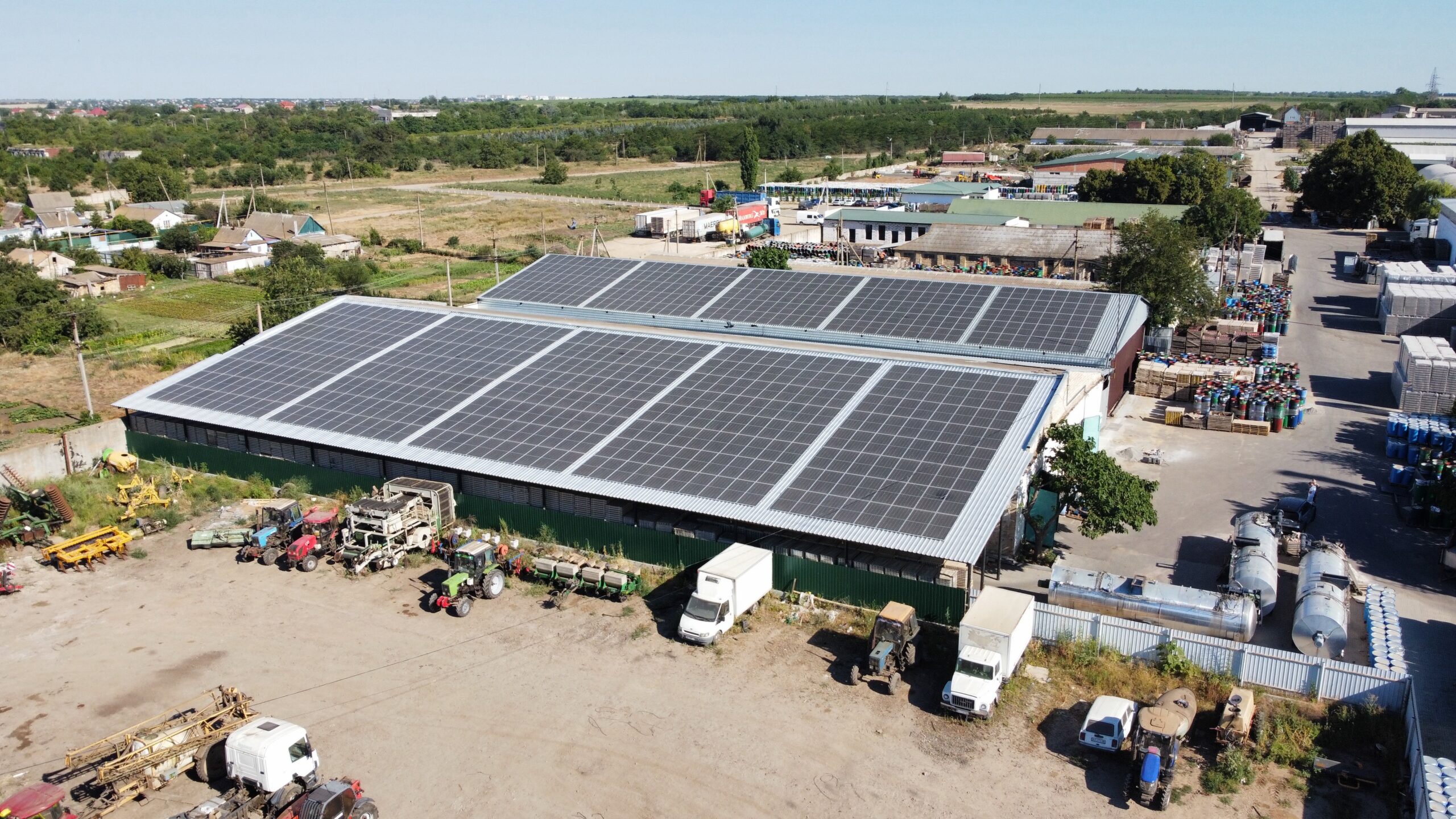 Солнечная станция, фермерское хозяйство, село Мирное, Одесская область