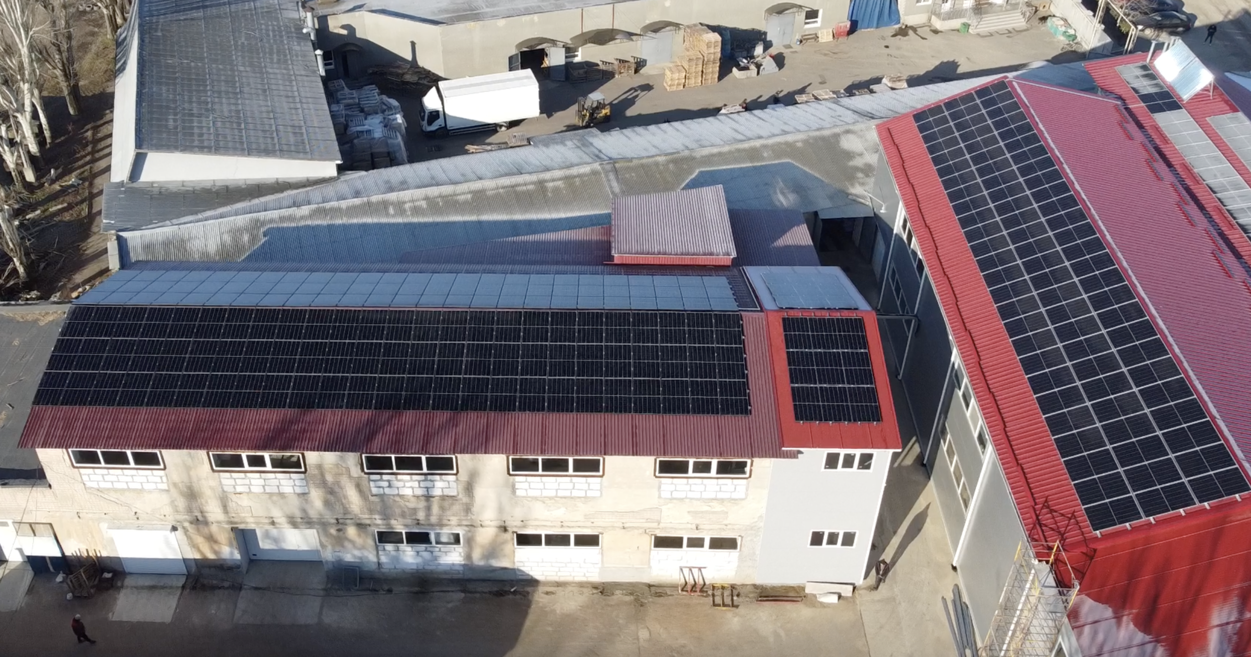 Солнечная станция для одесского пробкового завода 