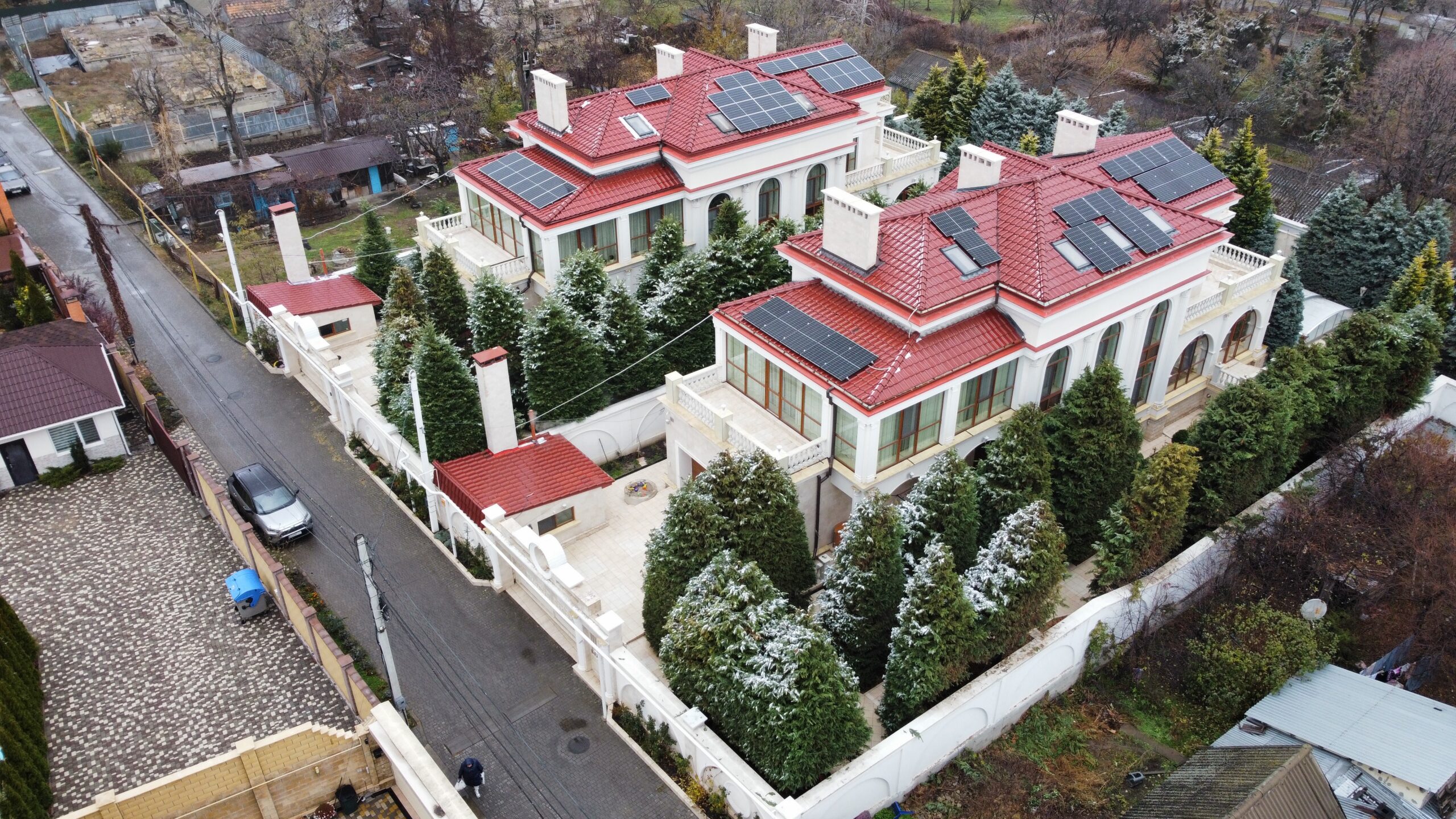 Гибридная солнечная станция для дома, Черноморск