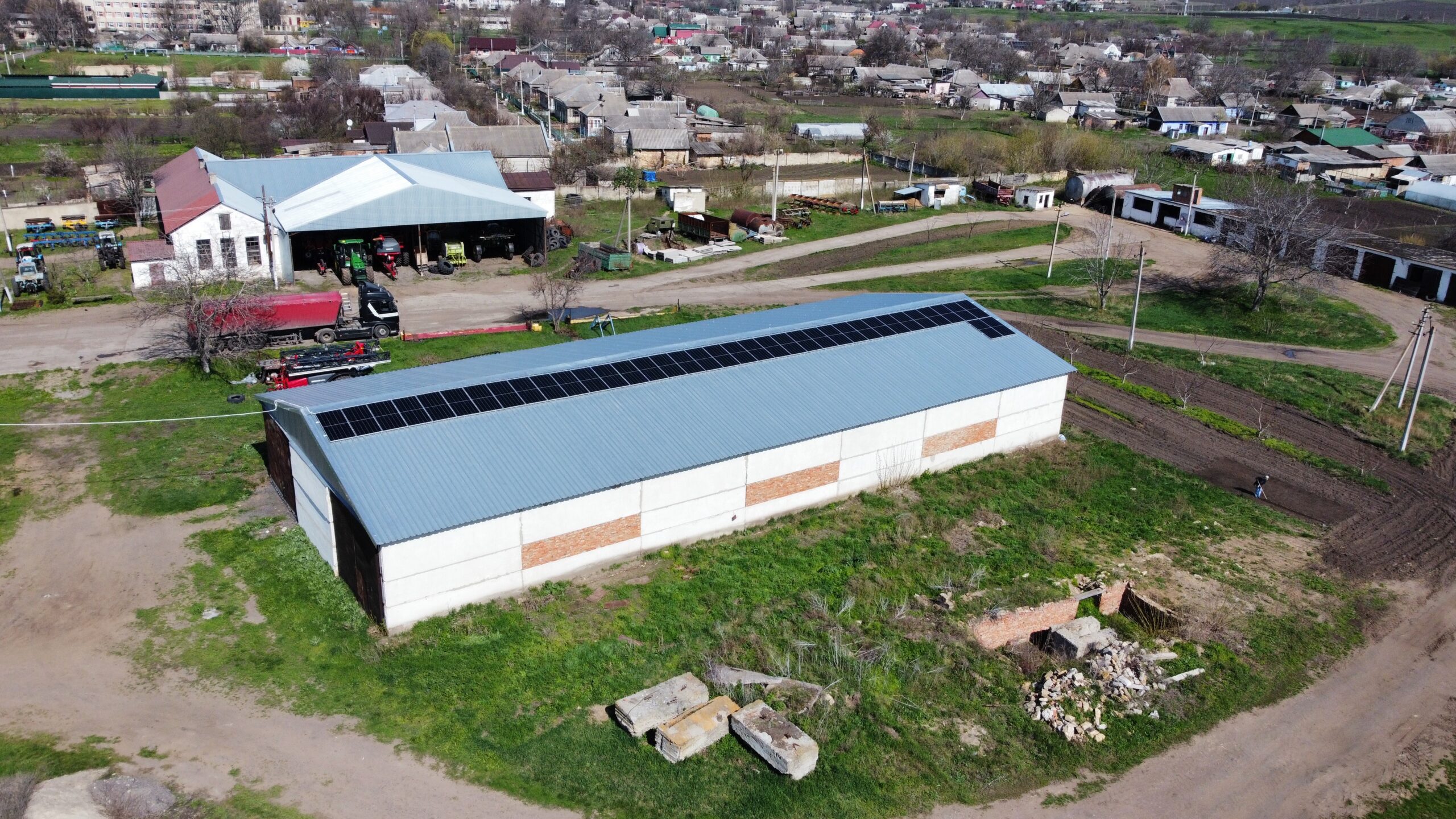 Гибридная СЭС для фермерского хозяйства, Одесская область 