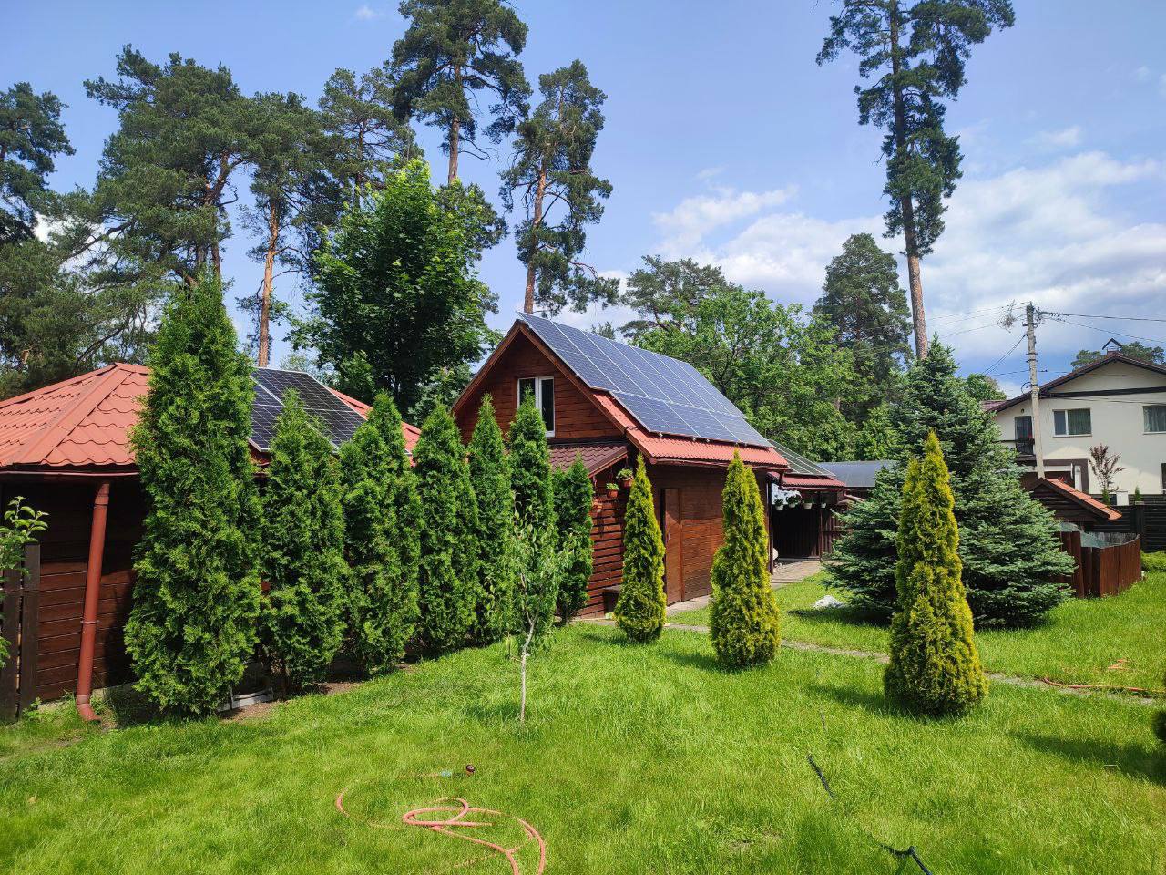 Гибридная солнечная станция 5,5 кВт, г. Буча, Киевская область