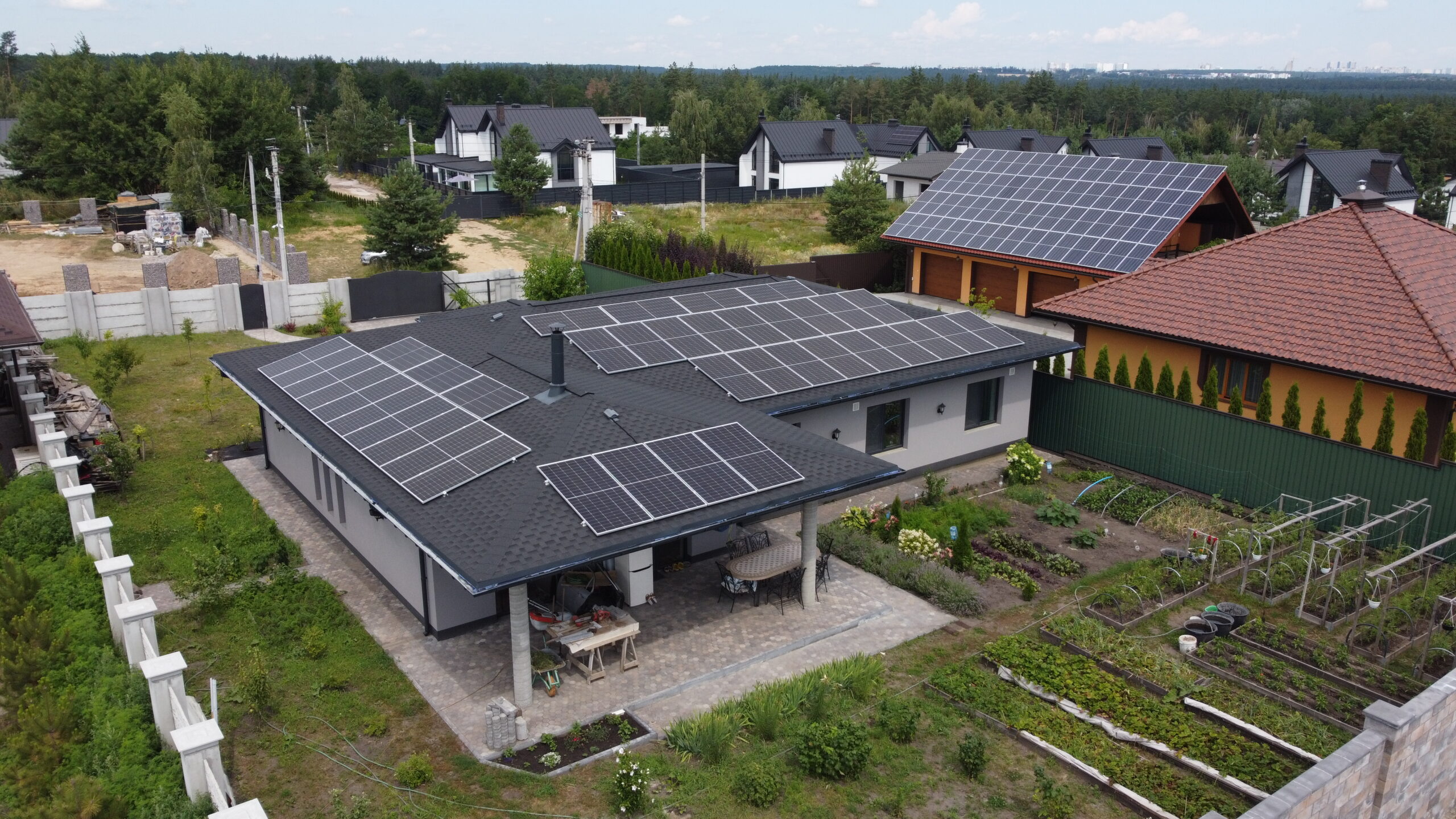 Гибридная СЭС для дома, Киев, 22 кВт, Iskra Energy, Iskra Energy