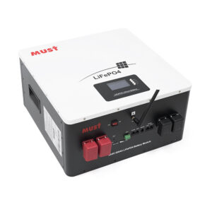 Акумуляторна батарея Must LiFePO4 LP16-24200 25.6V 200Ah, 5,12kWh, BMS100A@8S, CAN2.0/RS232/RS485, 6000 cycles, 486x442x250